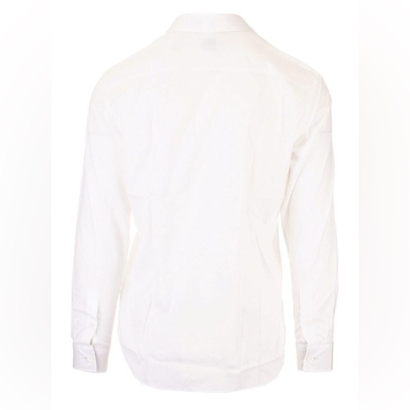 Burberry Brit White Men's Shirt with Monogram - Picture 2 of 7